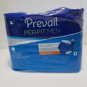 Prevail Men Incontinence Underwear Protective Undergarment Diapers LARGE 2 packs